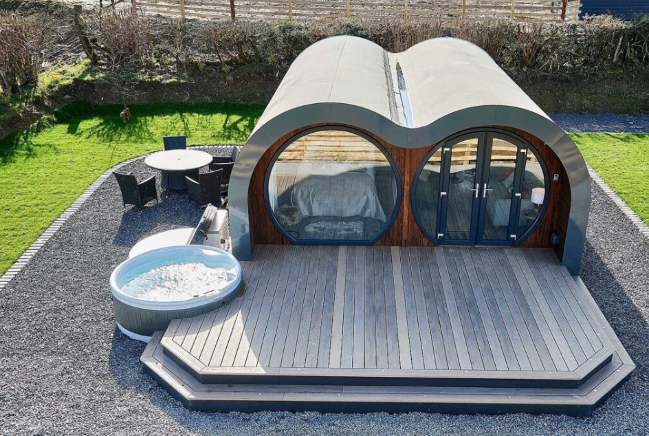 rigid portable hot tub